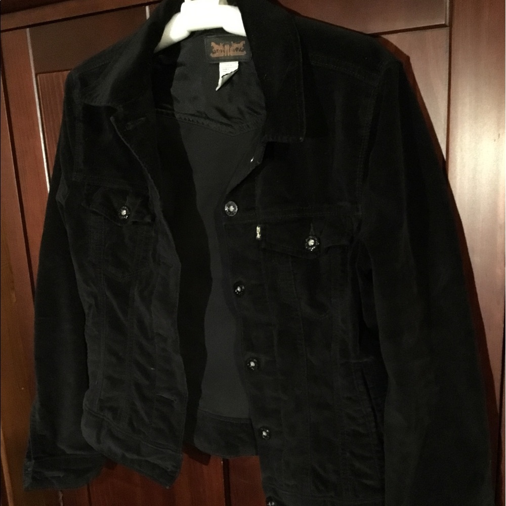 LEVI’S Black Women’s Jacket~Small~Pre-Owned